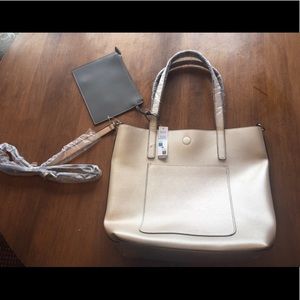 PURSE | REVERSIBLE PURSE GOLD/GRAY